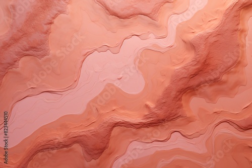 a close up of a pink and white liquid photo