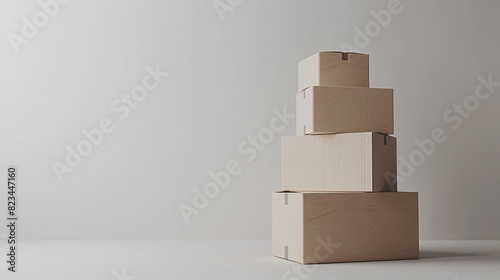 a stack of cardboard boxes © Markus