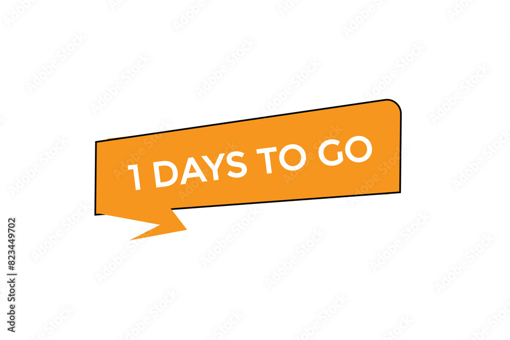 1 days to go countdown to go one time, background template 1 days to go, countdown sticker left banner business, sale, label button, 1 days to go countdown to go one time, background template 1 days to go, countdown sticker left banner business, sale, label button,
