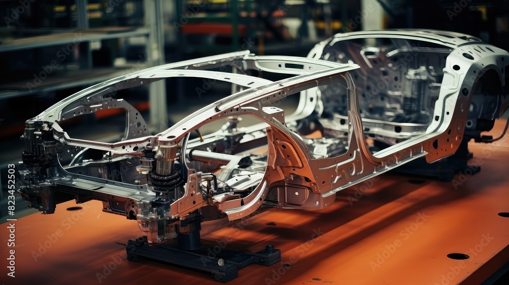 metal chassis car production