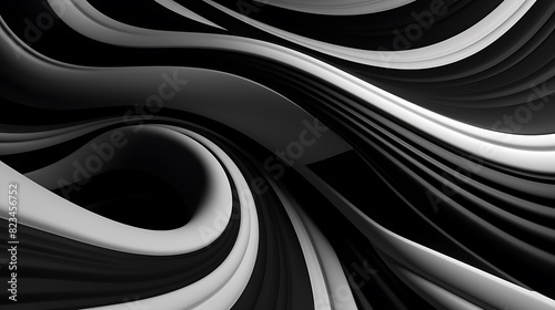 abstract black and white background