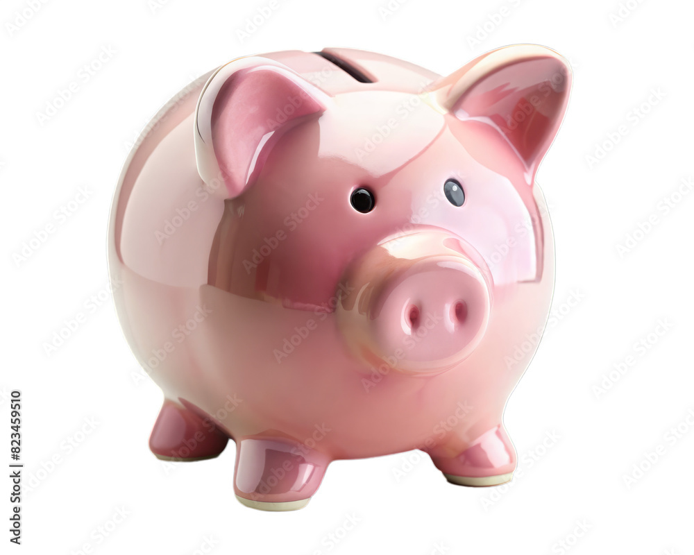piggy bank isolated on transparent background piggy bank isolated on transparent background