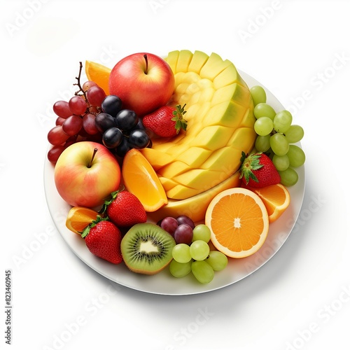 fruits on a platter