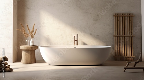 modern acrylic bathtub