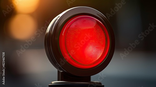 push red light button photo