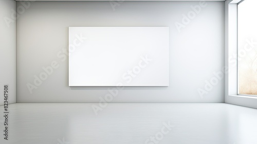 design blurred modern interior blank wall