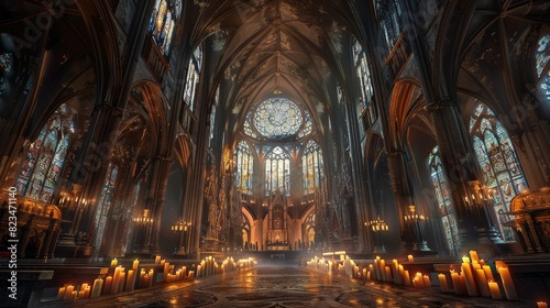 Whispers of Wonder in the Gothic Cathedral