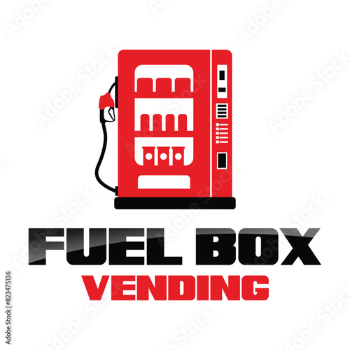 fuel  vending  machine design icon