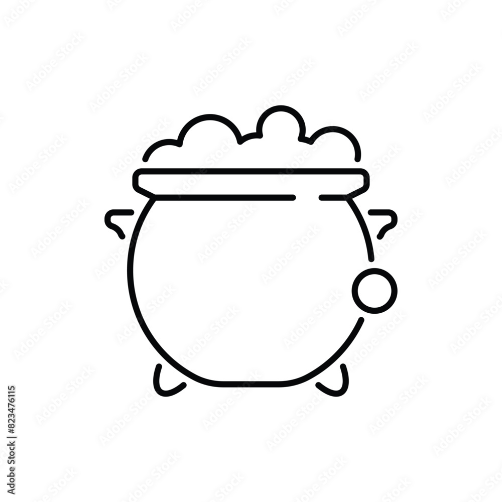 Cauldron vector icon Cauldron vector icon
