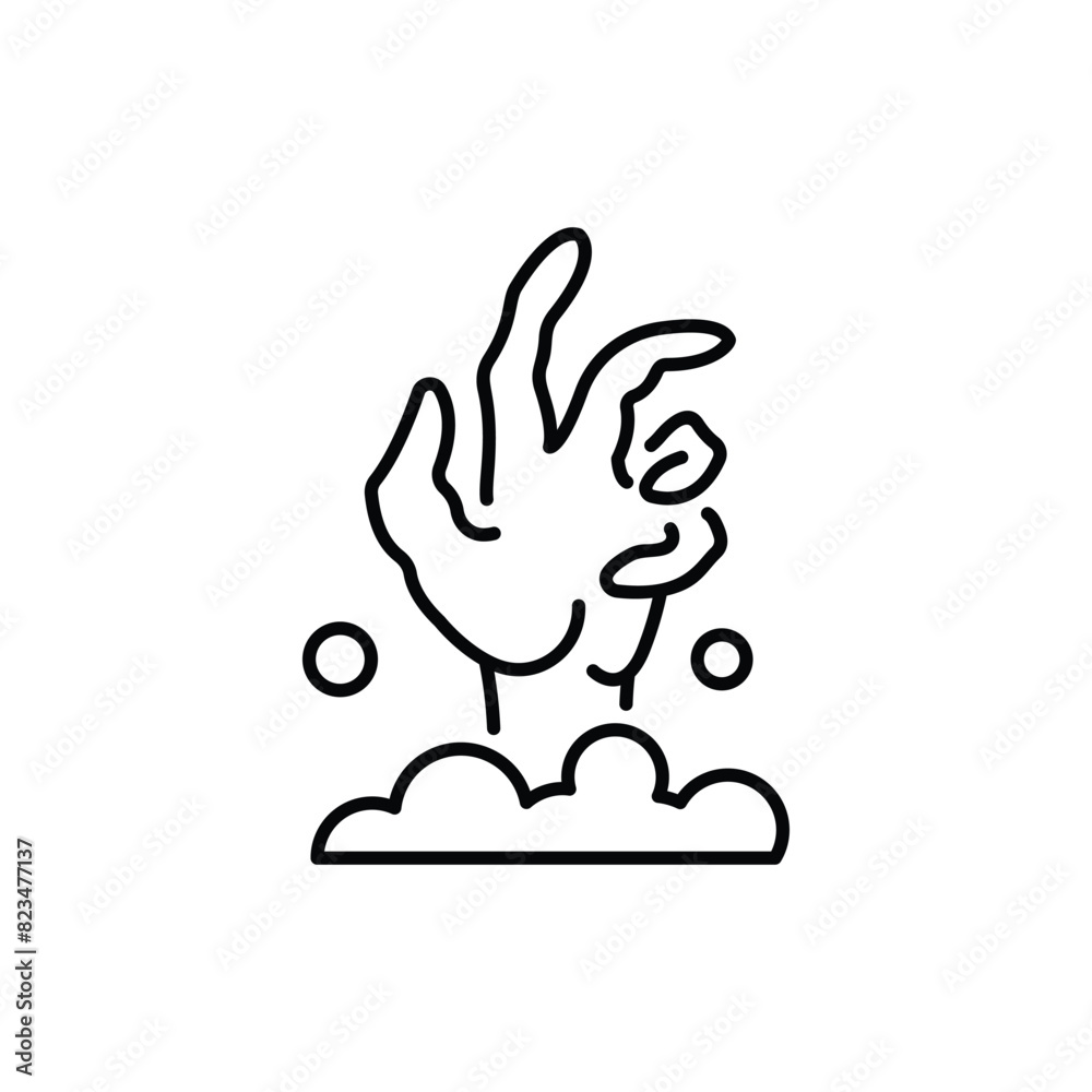 Zombie vector icon Zombie vector icon