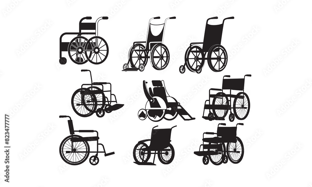 Wheel chair Vector bundle, Baby Penguin Clipart, Silhouette, Vector, icons, illustration, design. Wheel chair Vector bundle, Baby Penguin Clipart, Silhouette, Vector, icons, illustration, design.