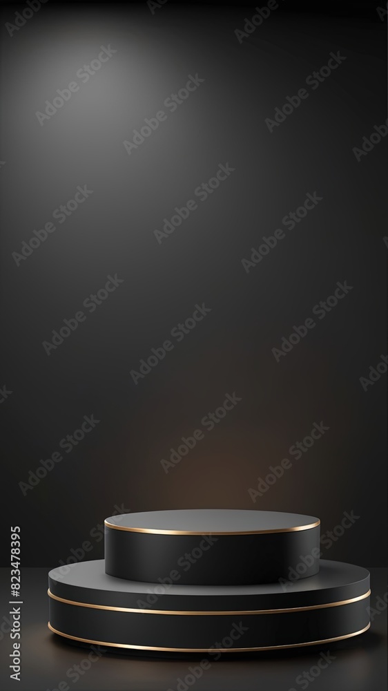 Abstract scene background. Product presentation, mock up, show cosmetic product, Podium, stage pedestal or platform.. 3d rendering podium platform Abstract scene background. Product presentation, mock up, show cosmetic product, Podium, stage pedestal or platform.. 3d rendering podium platform