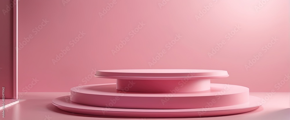 Abstract scene background. Product presentation, mock up, show cosmetic product, Podium, stage pedestal or platform.. 3d rendering podium platform Abstract scene background. Product presentation, mock up, show cosmetic product, Podium, stage pedestal or platform.. 3d rendering podium platform