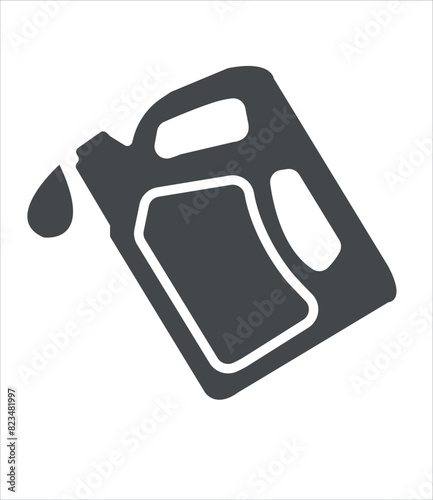 Gas icon, Gas, oil pump icon set vector illustration	
