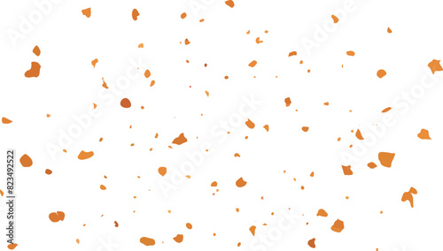 background of splattered snack crumbs scattering photo