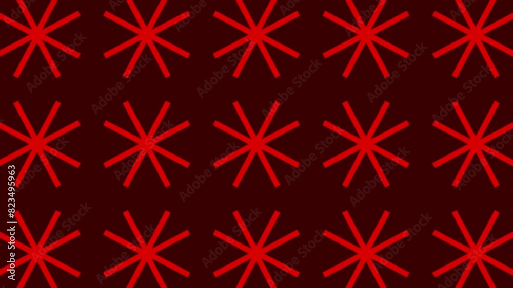 4k Abstract Geometry Looping Kaleidoscope Red Background 4k Abstract Geometry Looping Kaleidoscope Red Background
