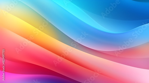 Abstract background Blurred colorful rainbow background Mesh background of more colors Illustration