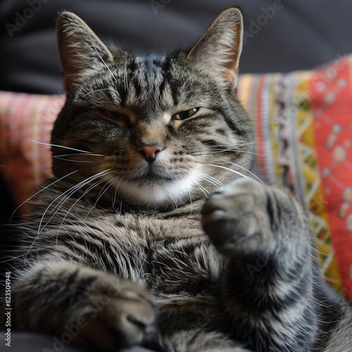 Meme of a cat