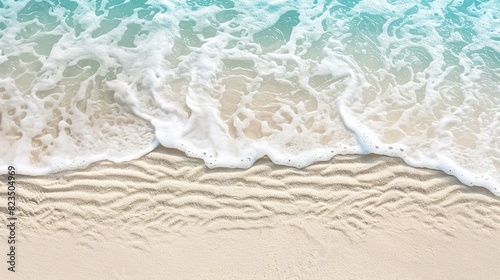 beauty of a sandy beach