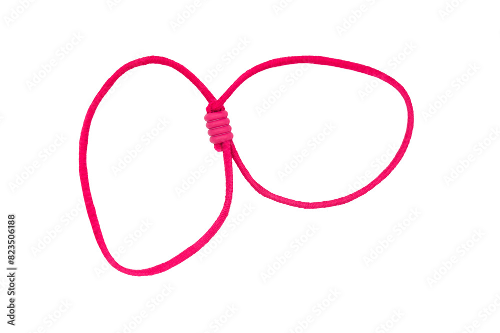 Colorful hair bands isolated on a transparent background Colorful hair bands isolated on a transparent background
