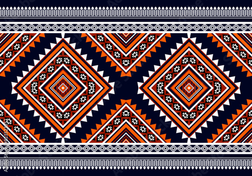 Wallpaper Mural Navajo tribal ethnic Aztec  seamless pattern. South Western motif Mexican. Vector Navajo textile. Boho rug Woven carpet decor style. Design for Batik, fabric, clothing. Geometric ornament Indian. Torontodigital.ca