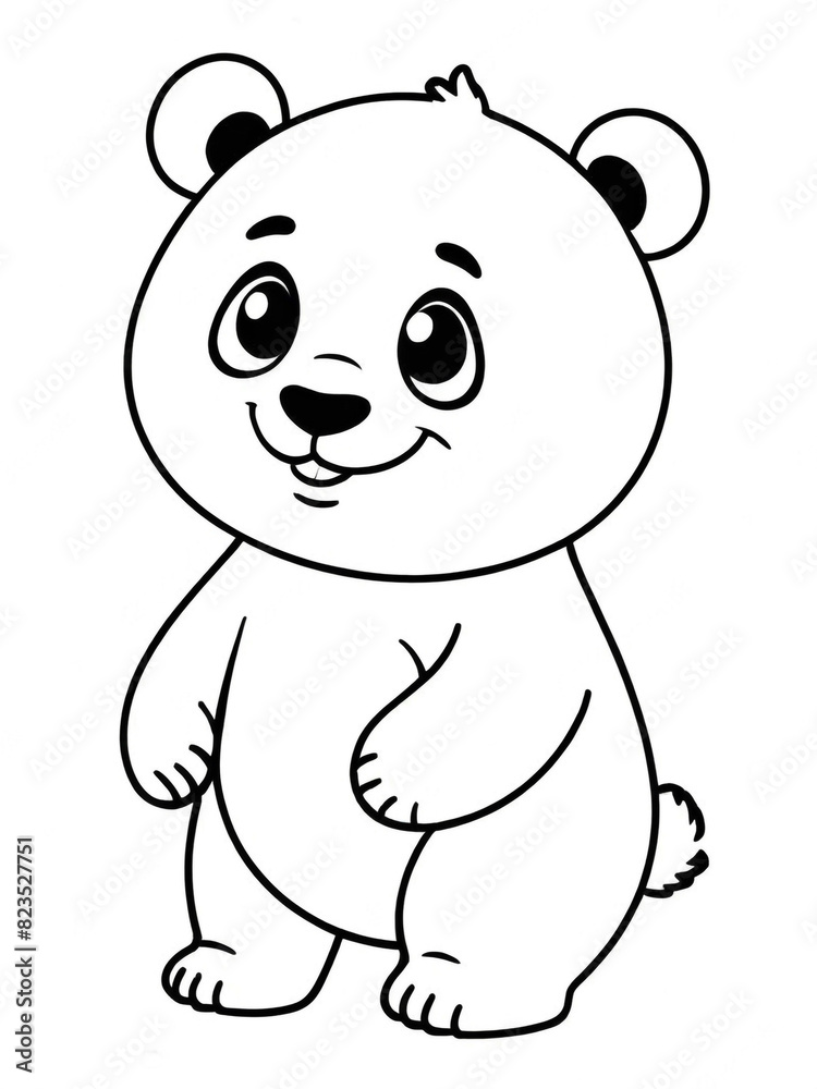 cartoon bear coloring book pages, black and white designs for kids and toddlers, a resource for preschool teachers cartoon bear coloring book pages, black and white designs for kids and toddlers, a resource for preschool teachers