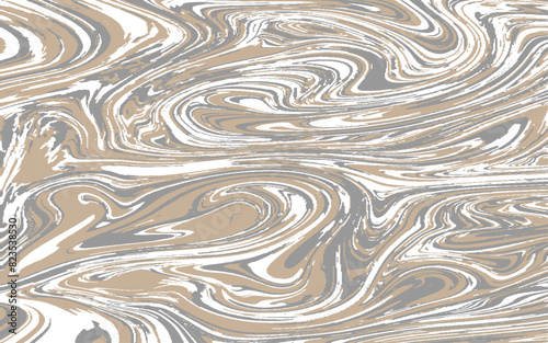 Brown and blue mix color marble acrylic seamless pattern with background.