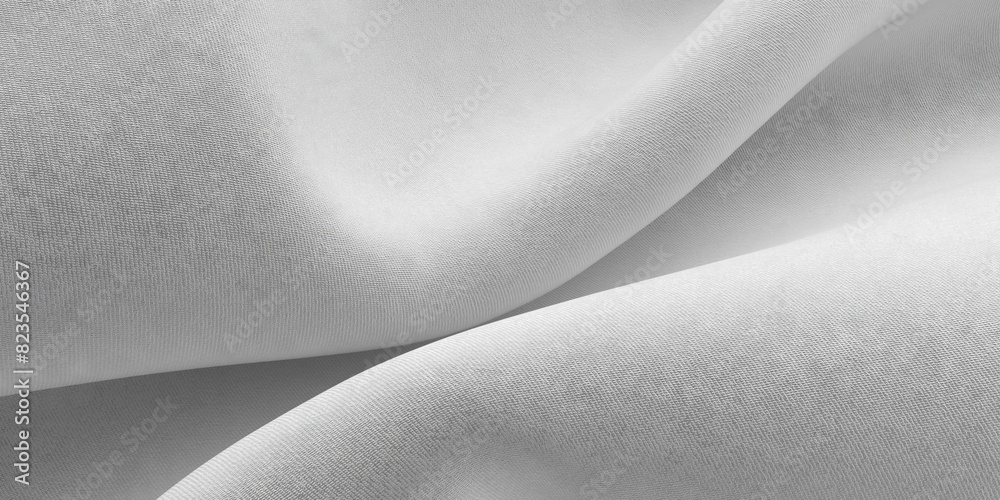 White fabric cloth texture and textile background