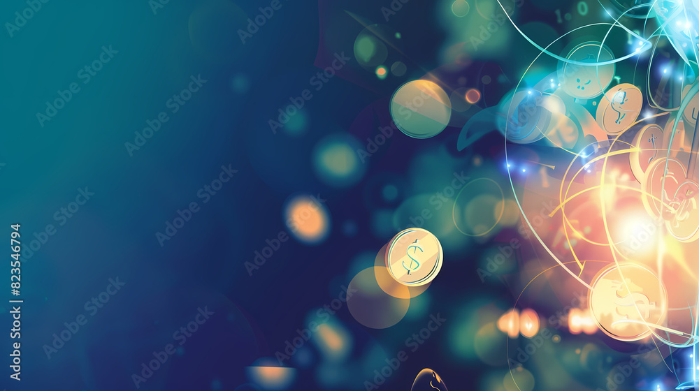 Financial innovation online banking wealth vector image Financial innovation online banking wealth vector image