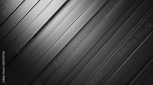 Black abstract background with silver light