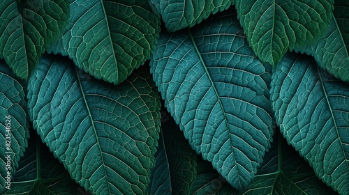 A beautiful leaf pattern with spotted leaves image was taken for background and pattern decoration