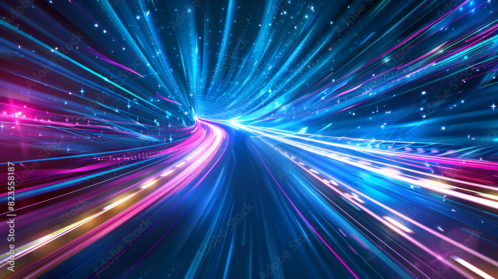 Abstract speed technology concept background vector image Abstract speed technology concept background vector image