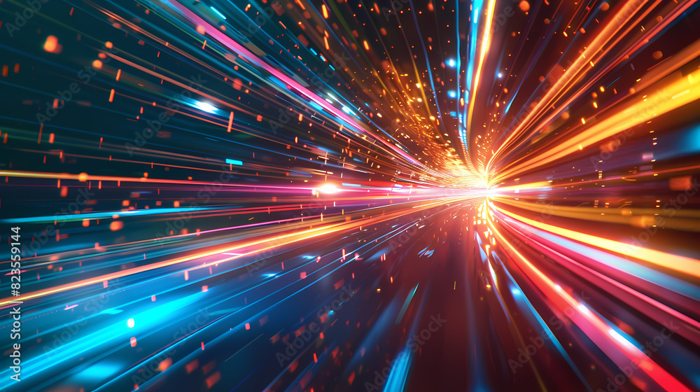 Abstract speed technology concept background vector image Abstract speed technology concept background vector image