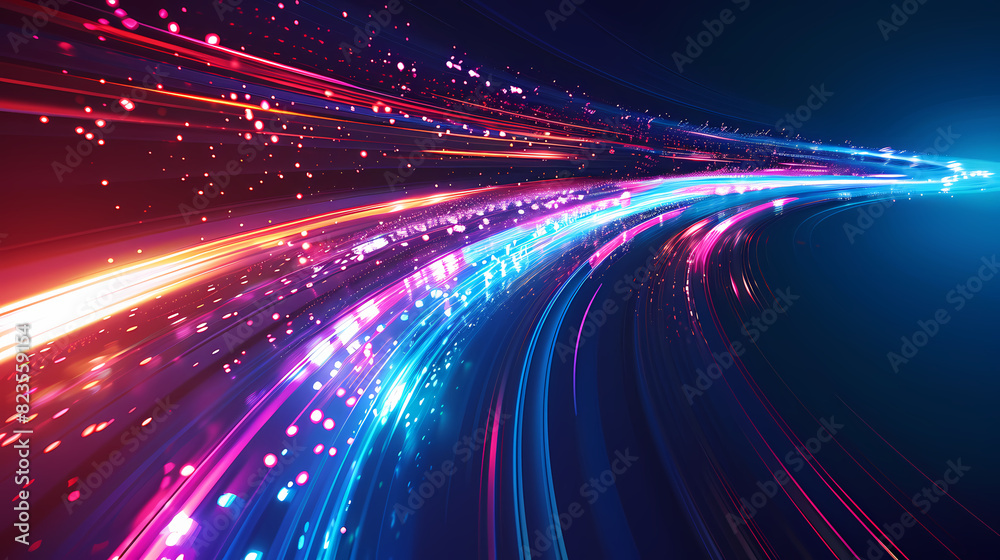 Abstract speed technology concept background vector image