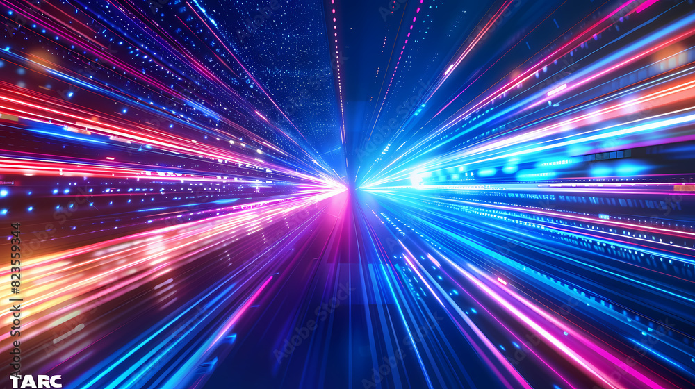 Abstract speed technology concept background vector image Abstract speed technology concept background vector image