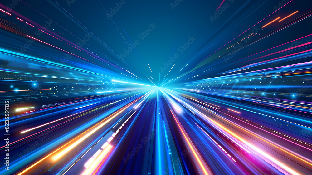 Abstract speed technology concept background vector image Abstract speed technology concept background vector image