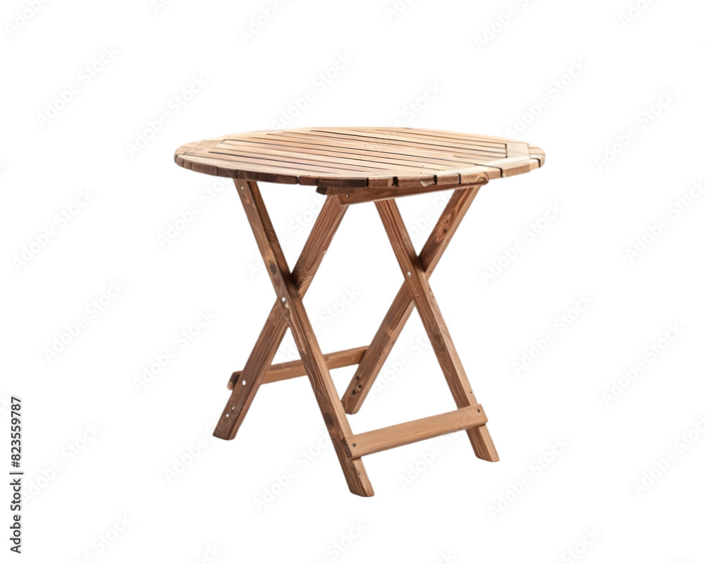 Garden table on transparent background Garden table on transparent background