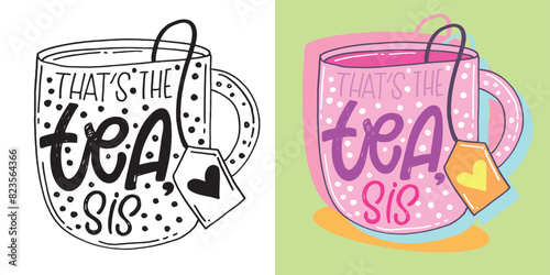Cute hand drawn doodle lettering quote. Lettering pring for t-shirt, mug, shopper, clothes
100% vector image. Hand drawn doodle lettering image.