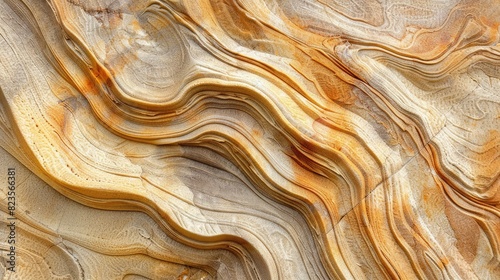 Smooth sandstone rocks with natural swirls and lines, perfect for texture backgrounds