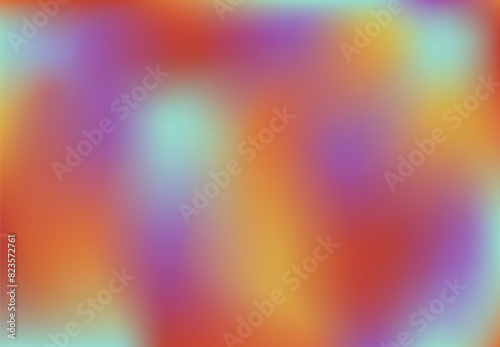 Red orange blue violet background. Sunburn flaming purple sapphire mockup poster. Aquamarine lavender periwinkle apricot burgundy printing sample. Colorful yoga illustration. 7 chakras glow pattern.