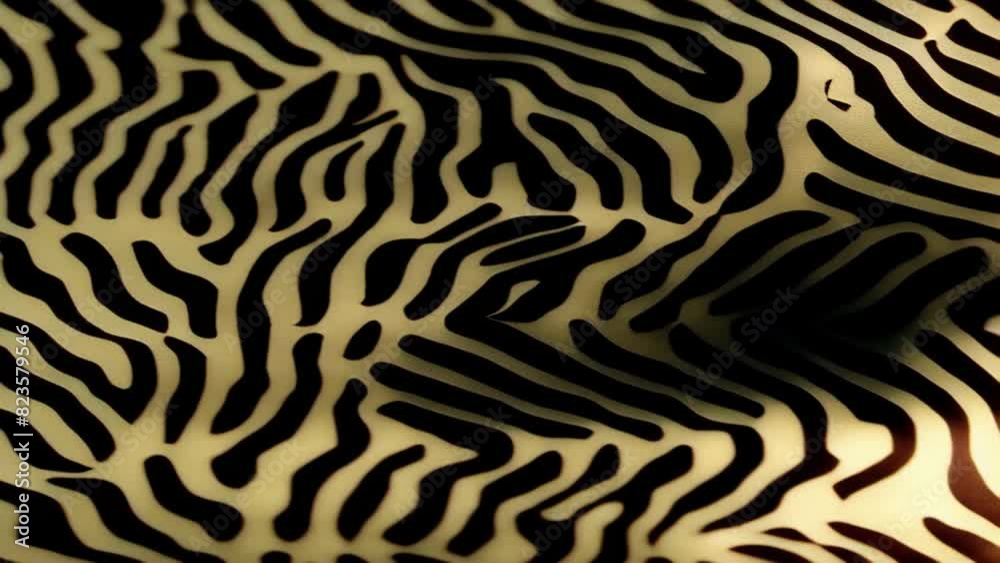 abstract zebra black and white motion design texture