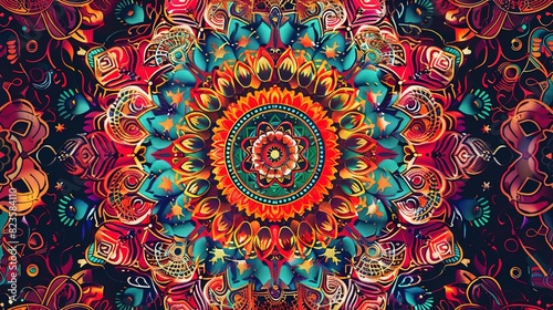 mandela pattern wallpaper