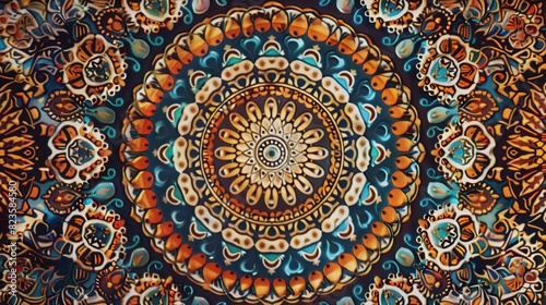 mandela pattern wallpaper