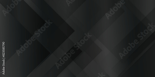 Luxury abstract black background business and technology concept  Luxury modern seamless abstract geometric black pattern  empty black and white tiles on black background with space.  