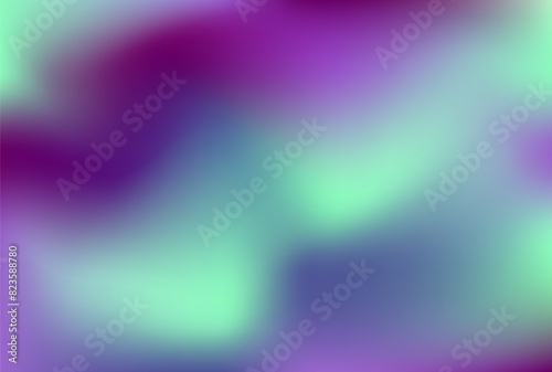 Monochrome violet azure gradient banner. Bright sky purple blue pattern. Arctic amethyst holiday cover post sample. Advertisement flyer card mockup. Abstract sea lilac cyan periwinkle background.