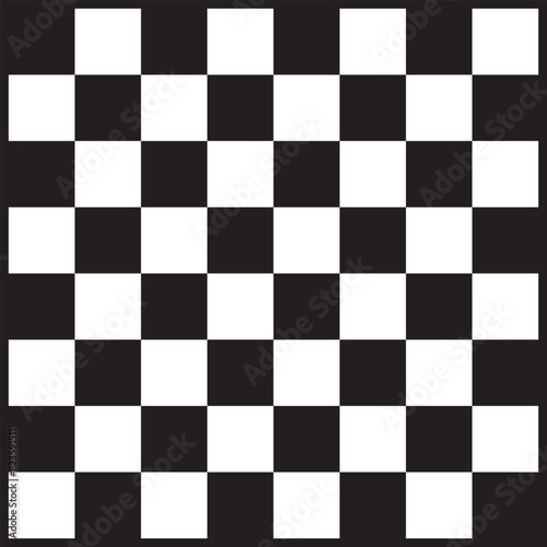 Chess board icon, vector symbol. Empty Chess board icon template color editable. Chess board icon, symbol vector sign isolated on white background. Vector illustration.