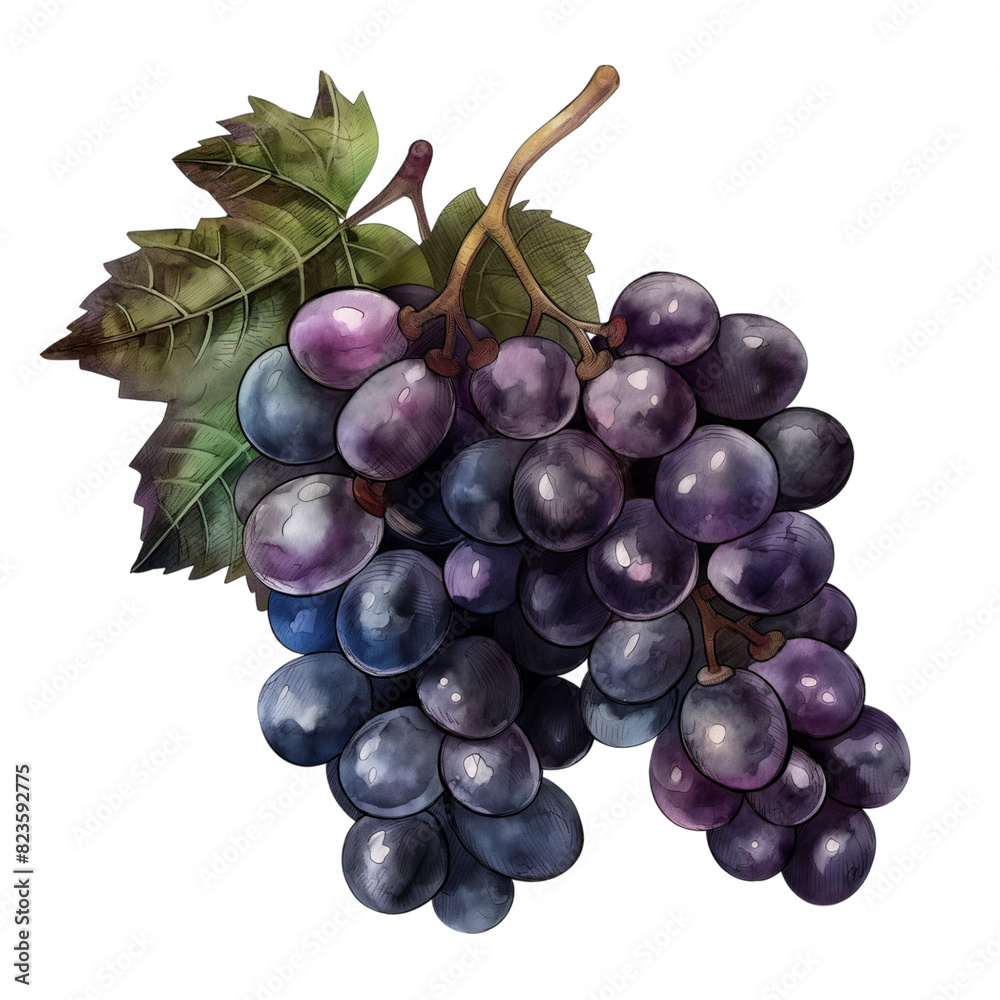 Fototapeta premium bunch of grapes