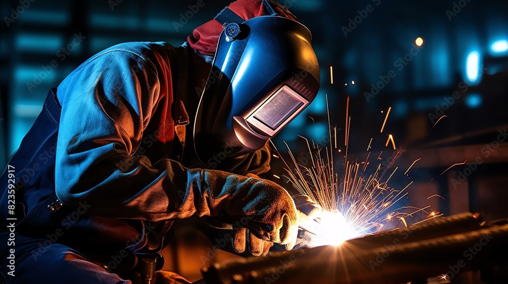 welder at work