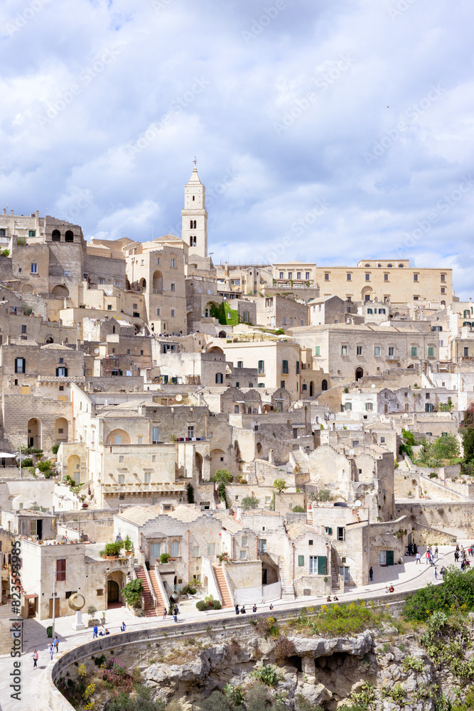 Sassi di Matera, .The old town carved out of the rocks.Matera.Matera district.Basilicata.Southern Italy, Europe Sassi di Matera, .The old town carved out of the rocks.Matera.Matera district.Basilicata.Southern Italy, Europe
