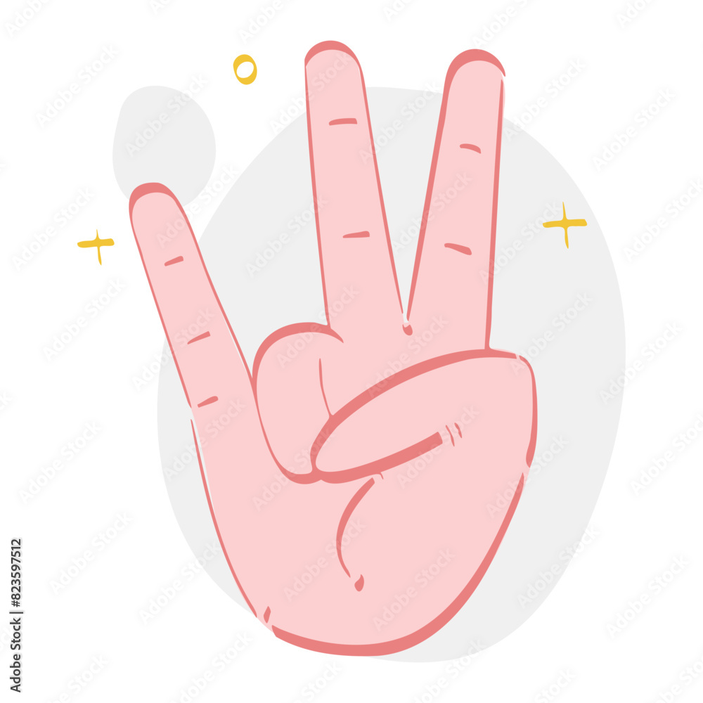 ring finger hand gesture illustration ring finger hand gesture illustration